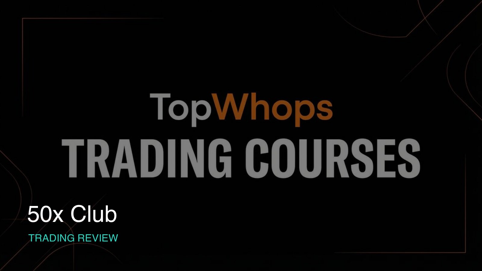 50x Club crypto trading Whop review