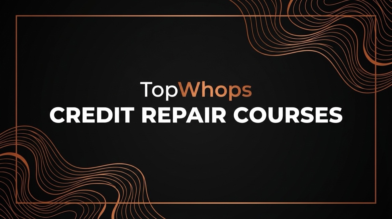 Best Credit Repair Courses 2026 - TopWhops