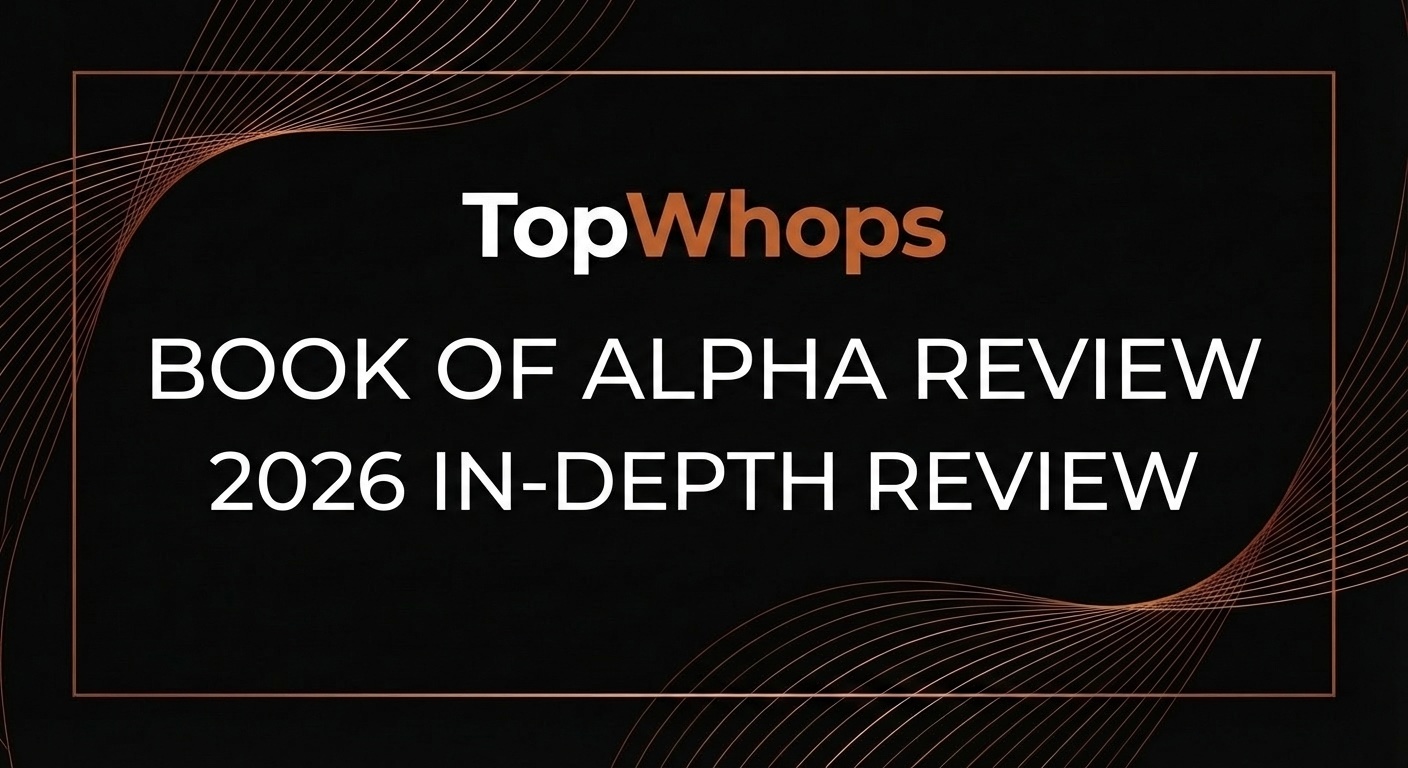 Book of Alpha Review - Reselling Community on Whop