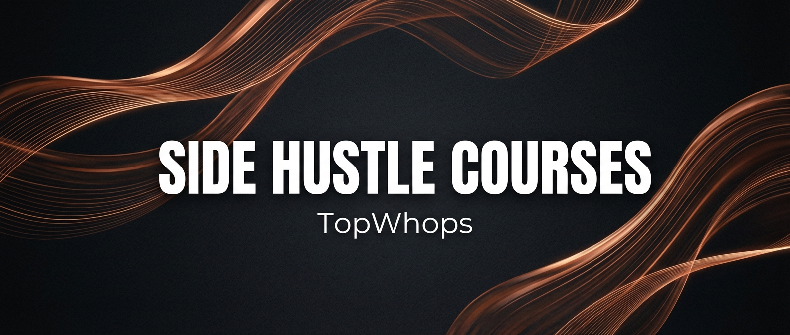 Best side hustle courses on Whop for passive income