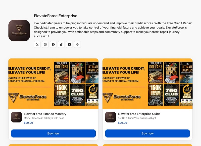 ElevateForce on Whop